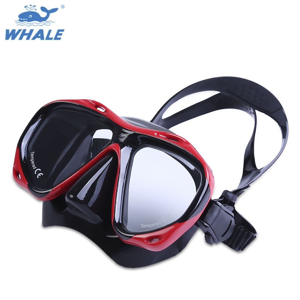 Masque de plongée sous-marine avec professionnel Myopie Objectif Lunettes  Lunettes pour Snorkel Sous-marine Natation Set Accessoires Équipement + B
