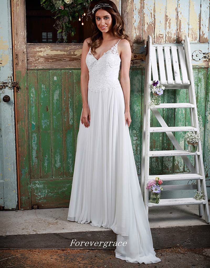 white colour long gown