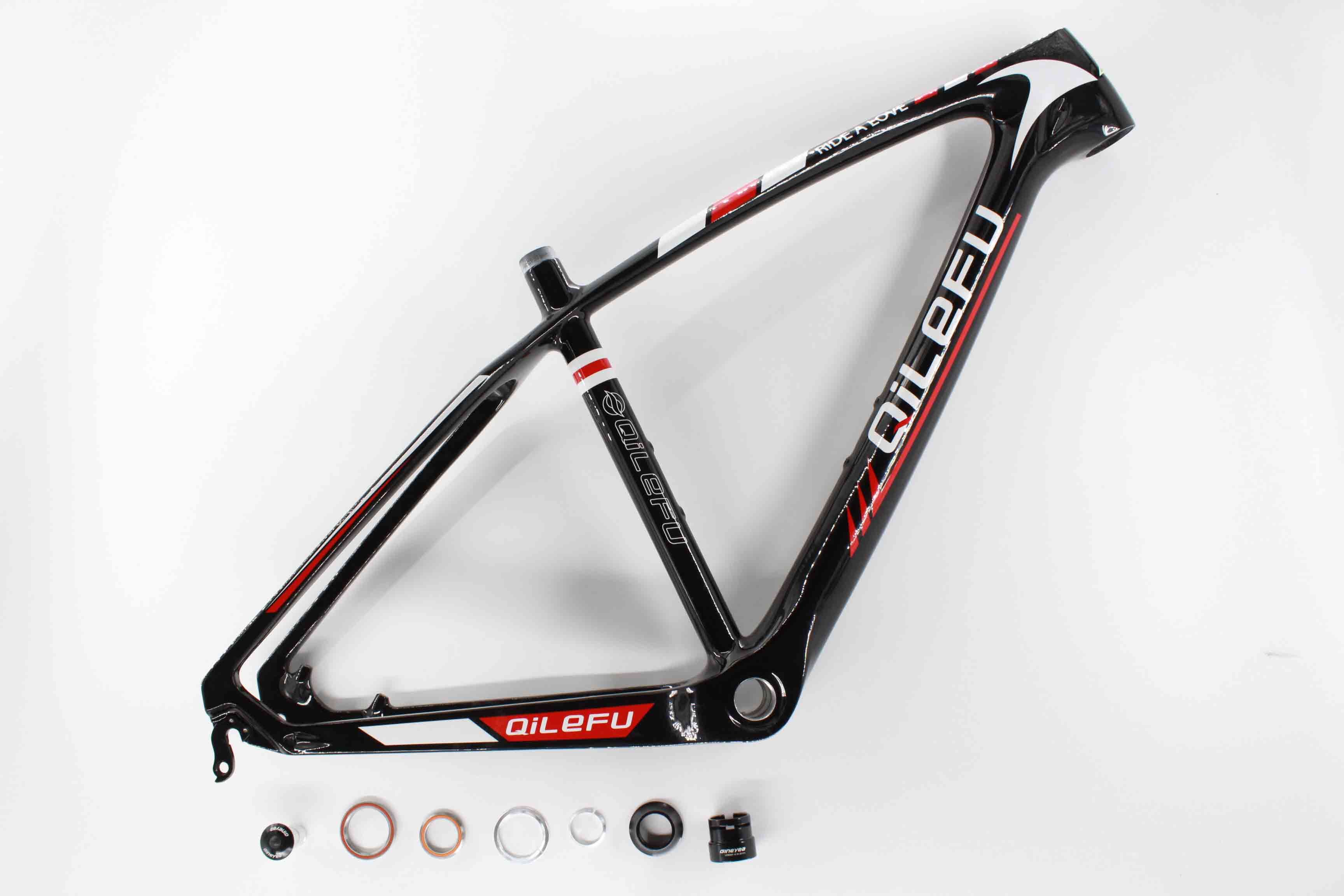 Newest QILEFU 26x15/17 29*15/19 Inch Mountain Bicycle Lightest Matte UD Full Carbon Fibre Bike