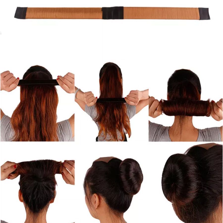 Hair Magic Tools Bun Maker Ties Girl Diy Styling Donut Former Foam
