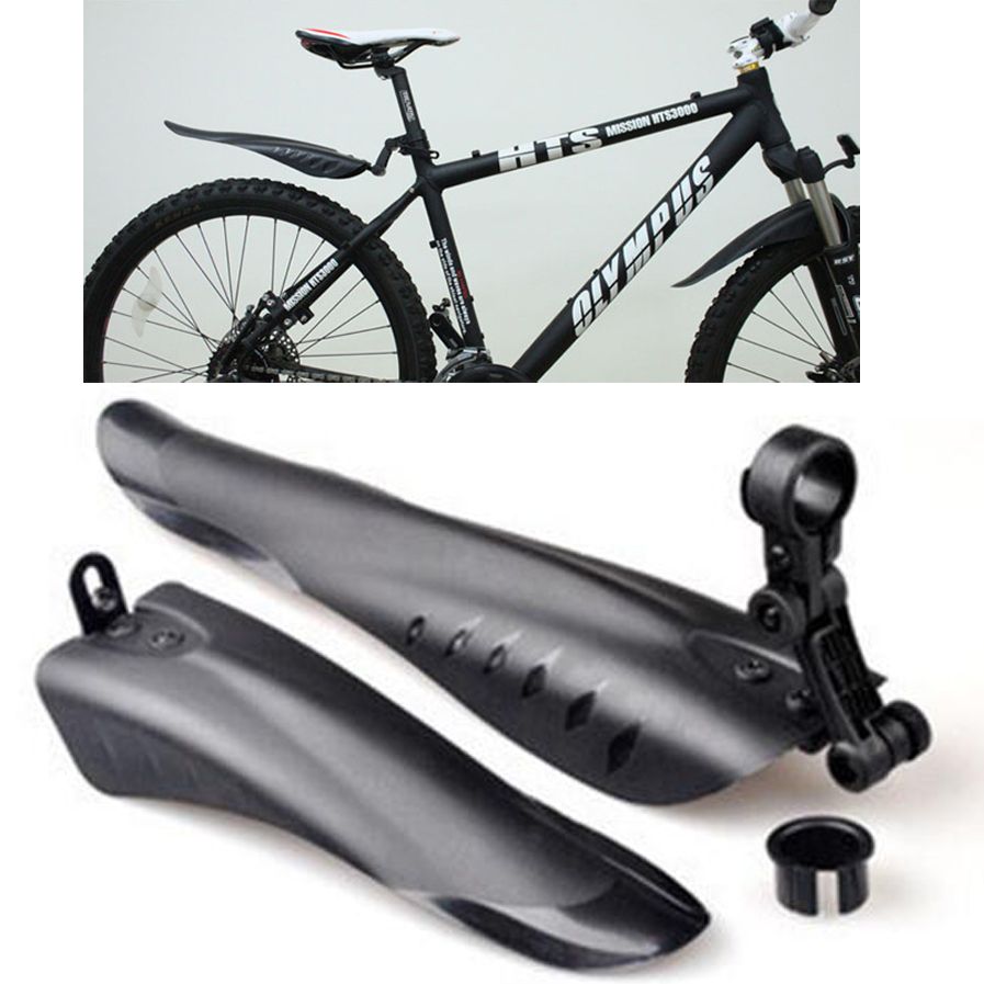 1 Set Mountain MTB Road Bike Cycling Bicycle Fenders Front Rear Mudguard Fender