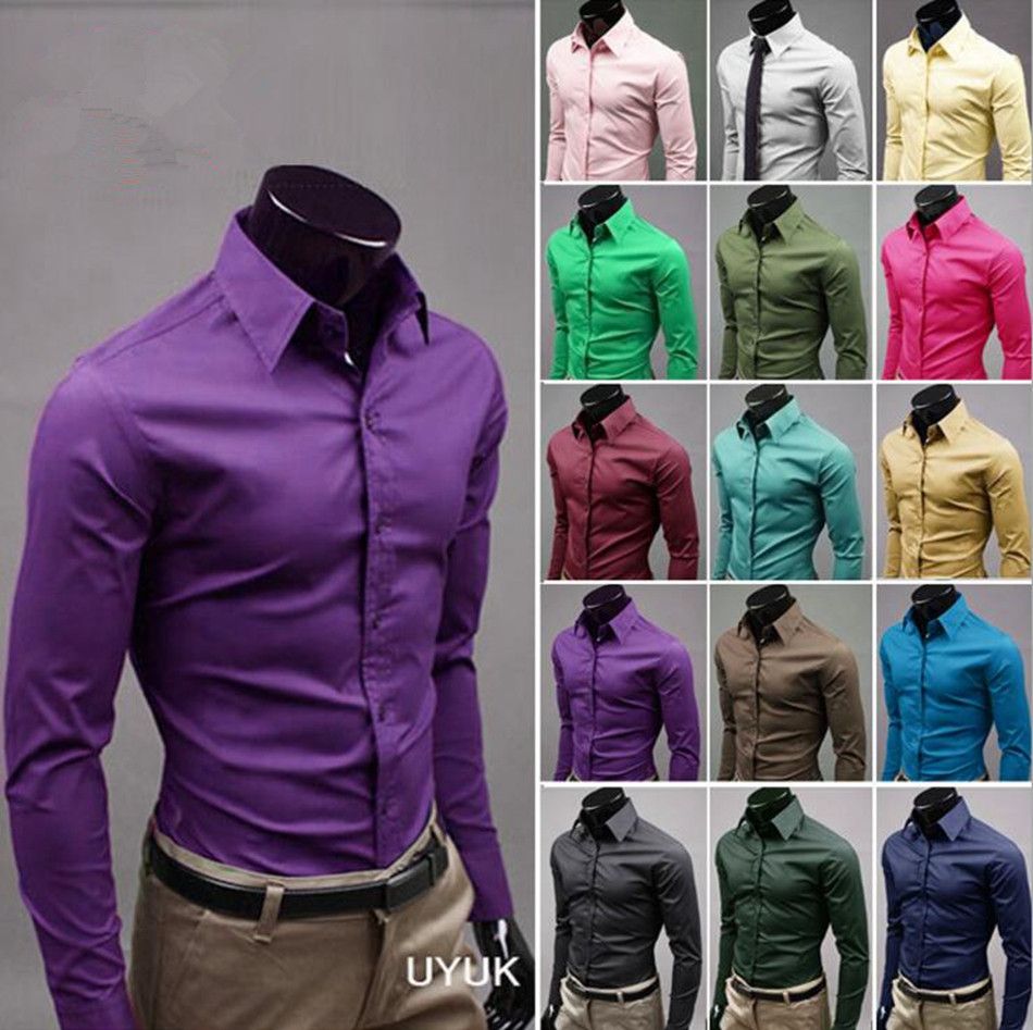colores de camisas para hombres