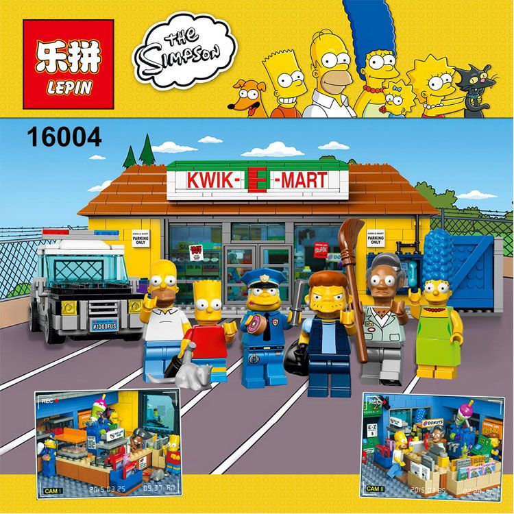 simpsons lepin