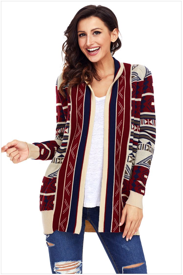 printed cardigans