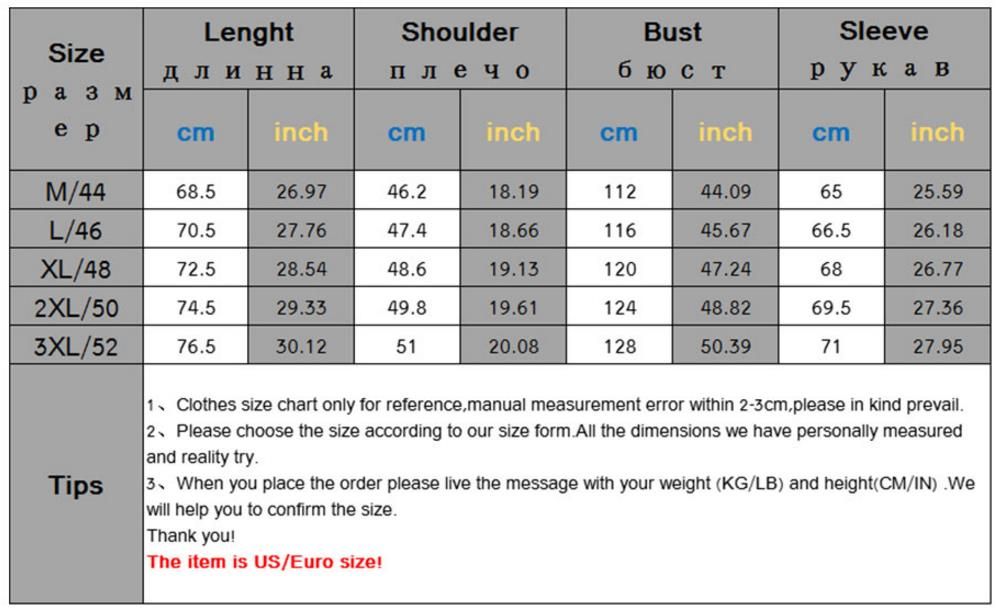 european coat size to us