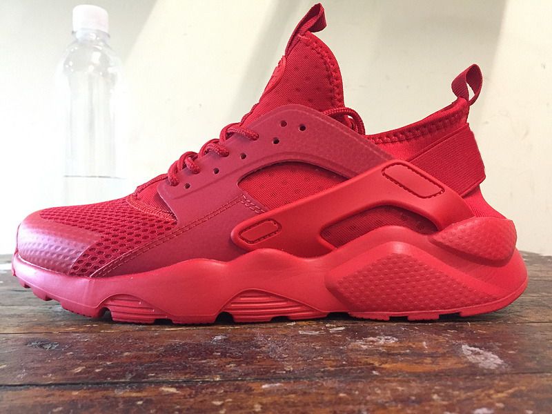 huaraches all red