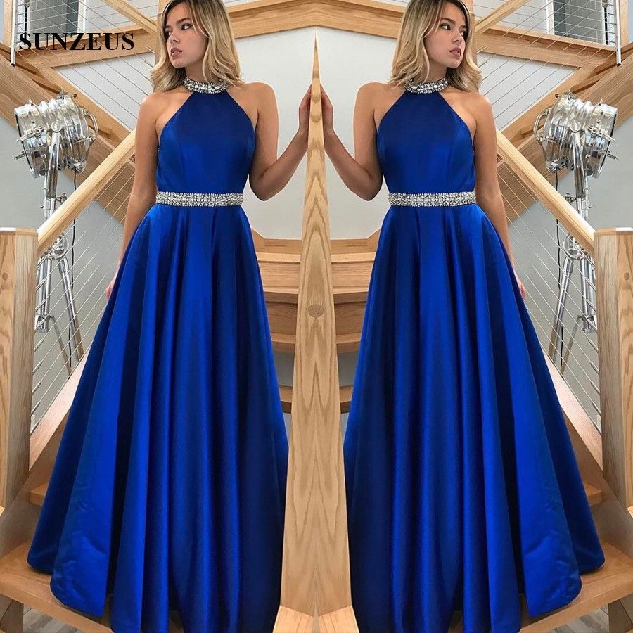 high neck party frocks