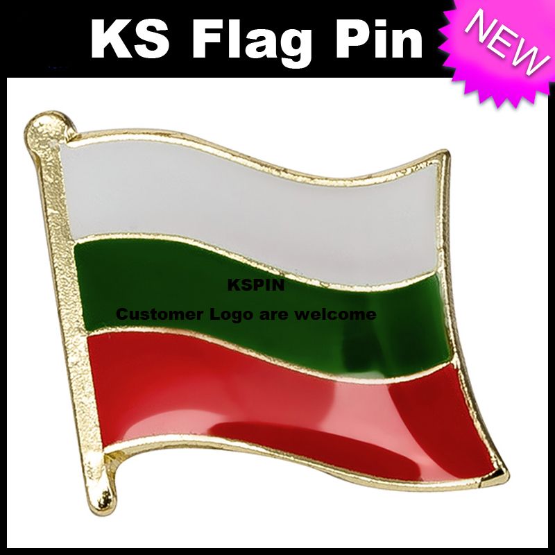 Bulgarien Flaggen Pin Fahnen Pin Flaggenpin