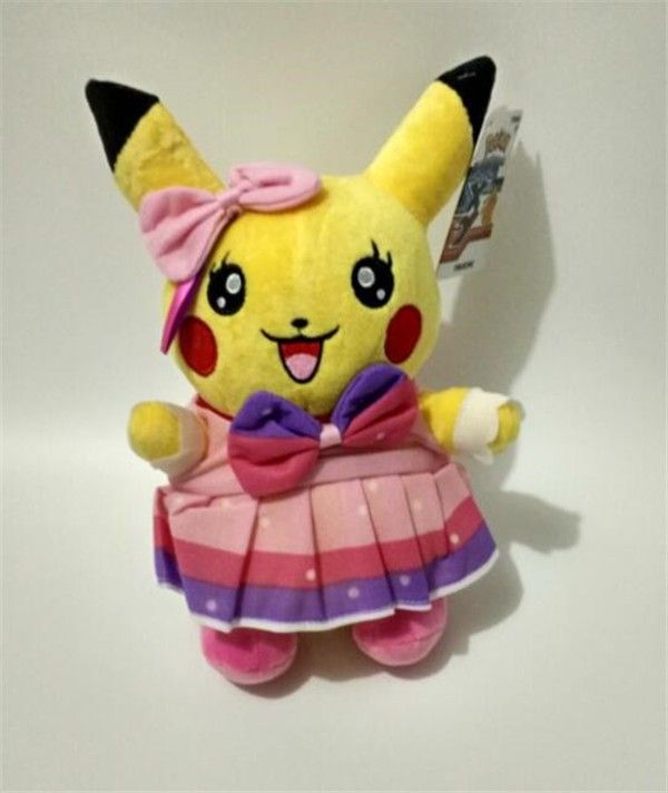 girl pikachu plush