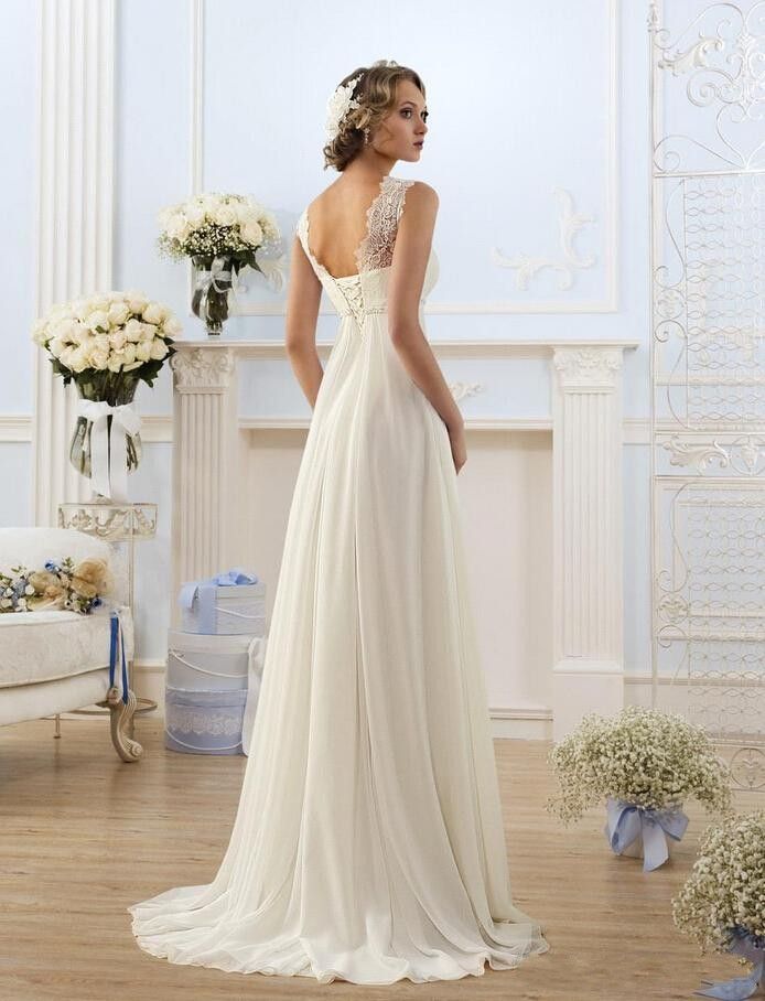Nuevos vestidos de novia de la l■nea de la playa rom£ntica bohemia transparente con el ojo de clavo de la narracin de cordones de la naufragia. Nuevos vestidos de novia de la l■nea de la playa rom£ntica bohemia transparente con el ojo de clavo de la narracin de cordones de la naufragia.