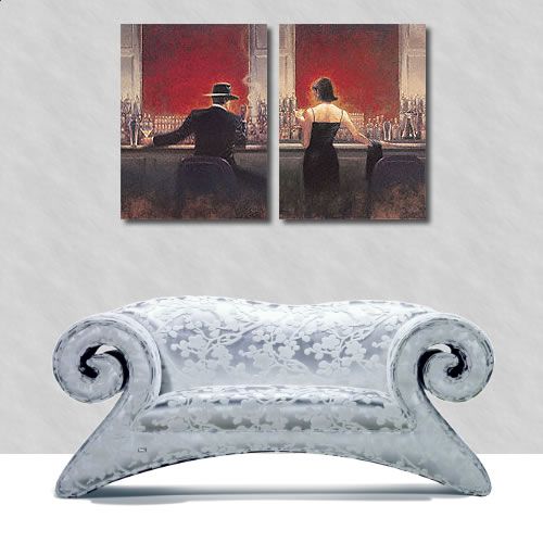 Evening proposition Wedge Frame Picture Pair BAR AMERICAN DINER Cult Brent Lynch Evening proposition Wedge Frame Picture Pair BAR AMERICAN DINER Cult Brent Lynch