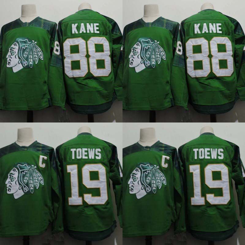 green chicago blackhawks shirt