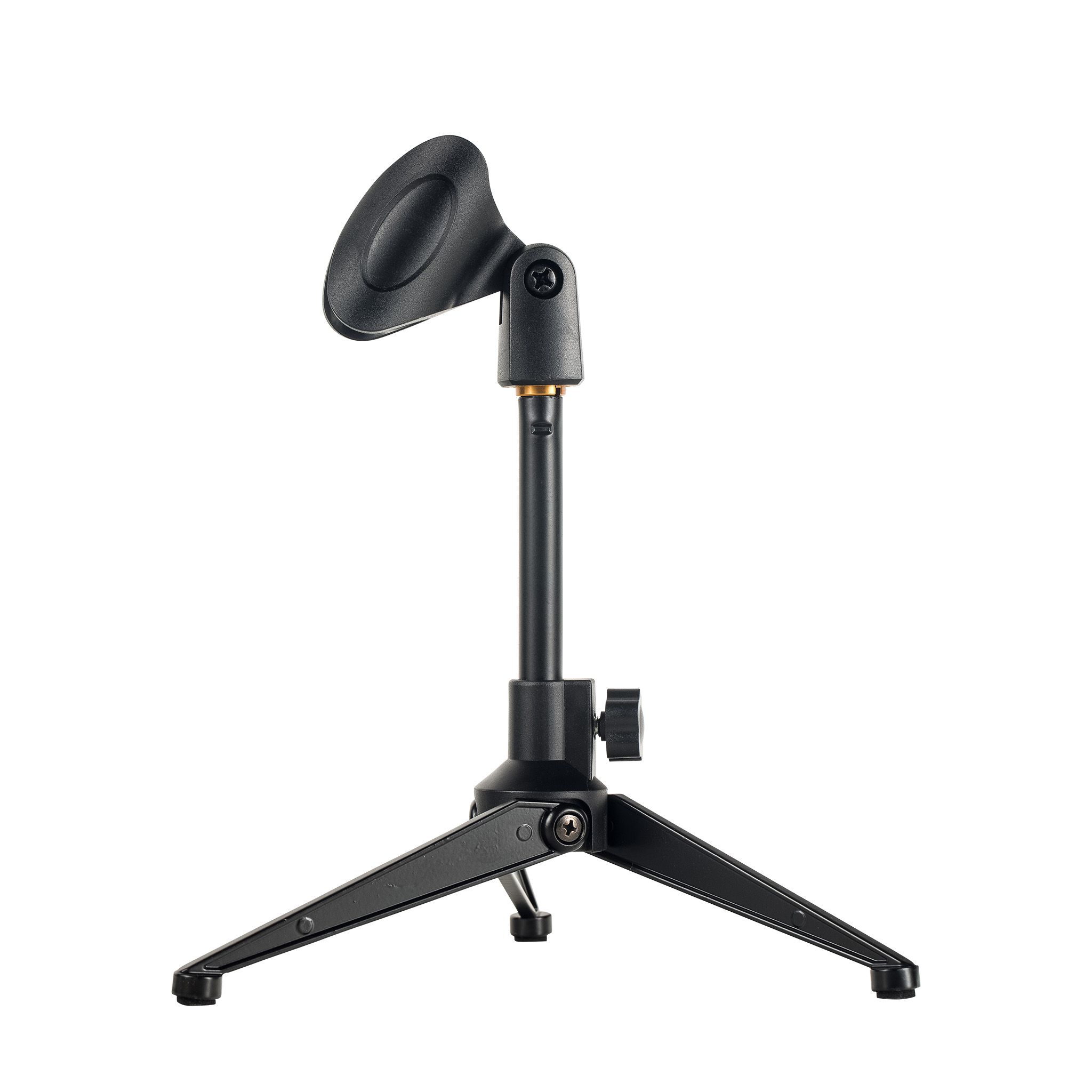 Retail Box Desktop Microphone Stand Portable Adjustable Foldable