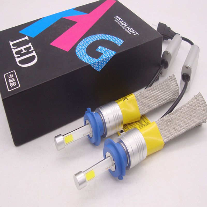 Best And Cheapest Car Headlights NEW 200W 40000LM Car LED Headlight