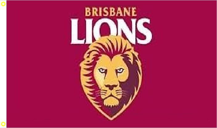2020 Brisbane Lions Flag 90 X 150 Cm Polyester Afl Australian