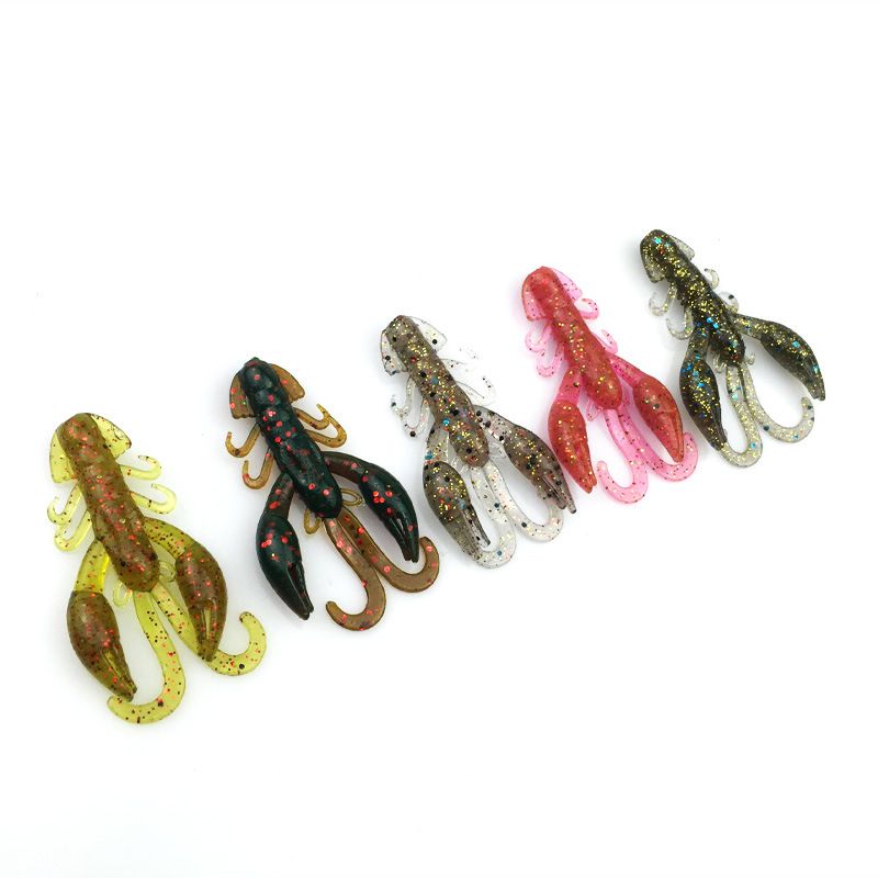 2021 Soft Fishing Lure Soft Shrimp Baits Freshwater Fish Bait Good