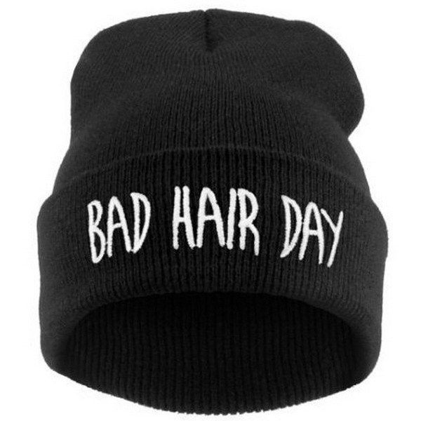 Hat Winter Bad Hair Day Beanie Cap Men 