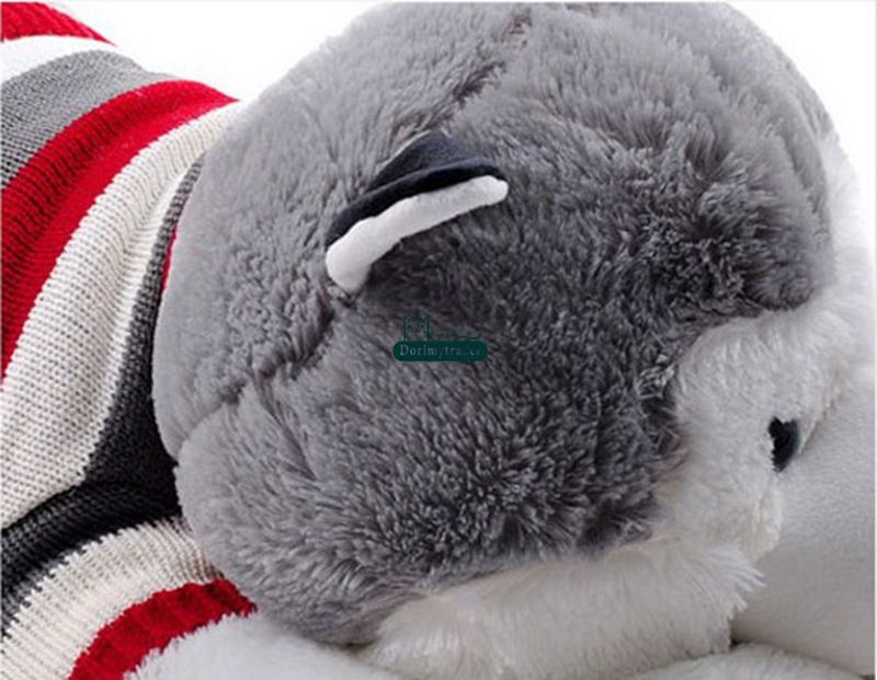 jumbo stuffed husky
