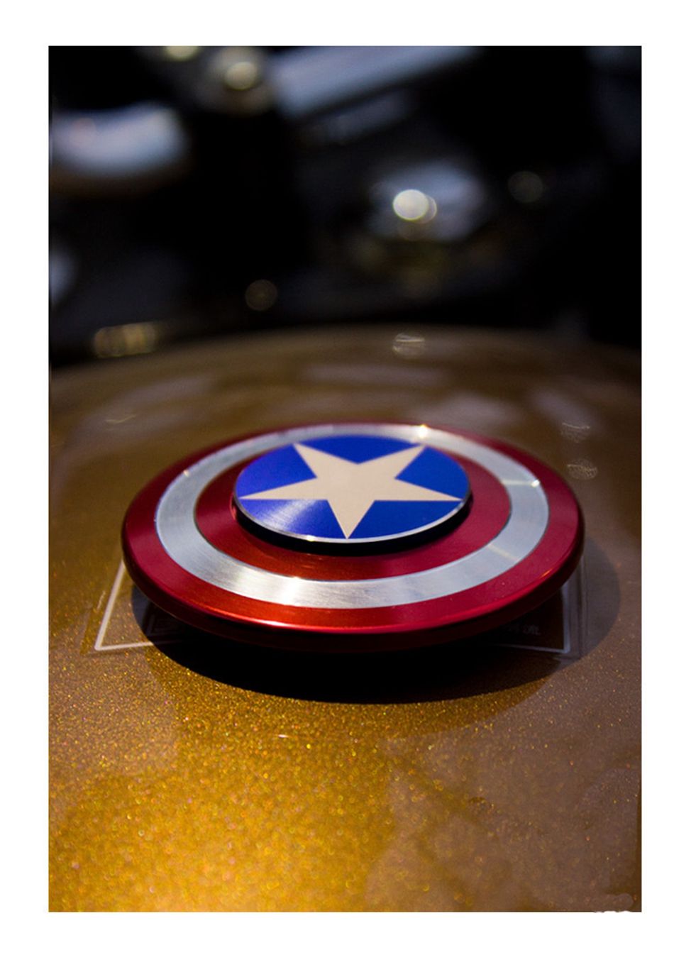 Cheap Captain America Shield Hand Spinner 3 Styles Alloy 