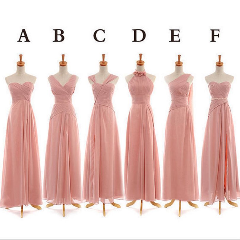 vestido madrinha chiffon