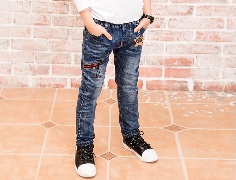 2019 New Spring Autumn Childrens Clothing Boys Casual Jeans Children