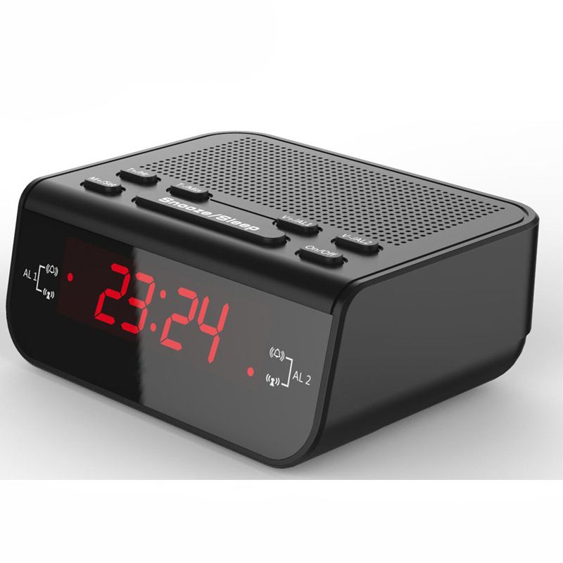 Wholesale Digital Alarm Clock Fm Radio With Dual Alarm Buzzer