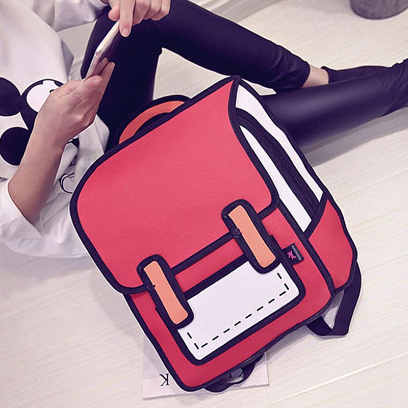 3d bookbag