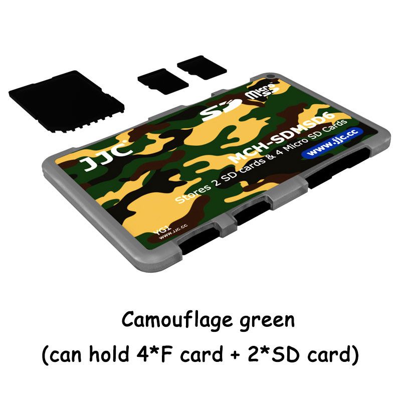 Verde del camuffamento (carta di 4 * F card + 2 * SD)