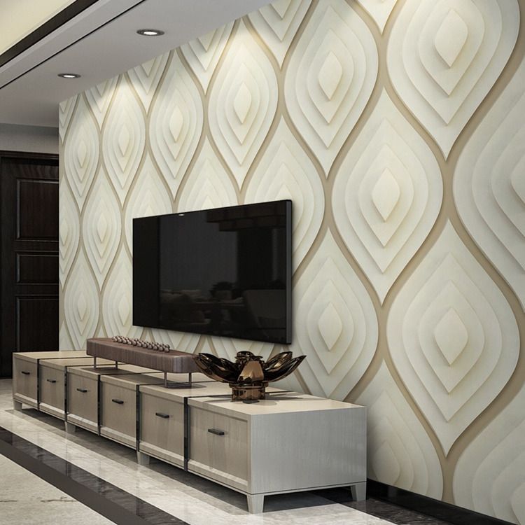 3d Nordic Abstract Geometric Graphics Wallpaper Simple Modern