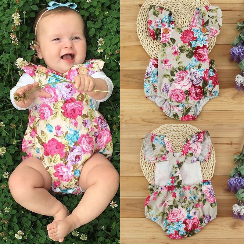 flower girl romper