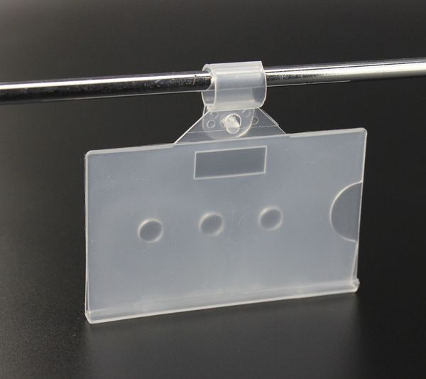 Best Quality Wire Basket Pocket Swing Tag Frame Label Holder - Wire basket label holder