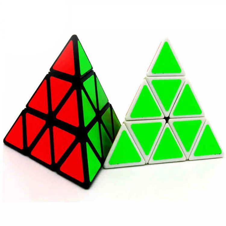Hot Pyramid Pyraminx Magic Cube Triangle Puzzle Speed Twist Intelligence Toy