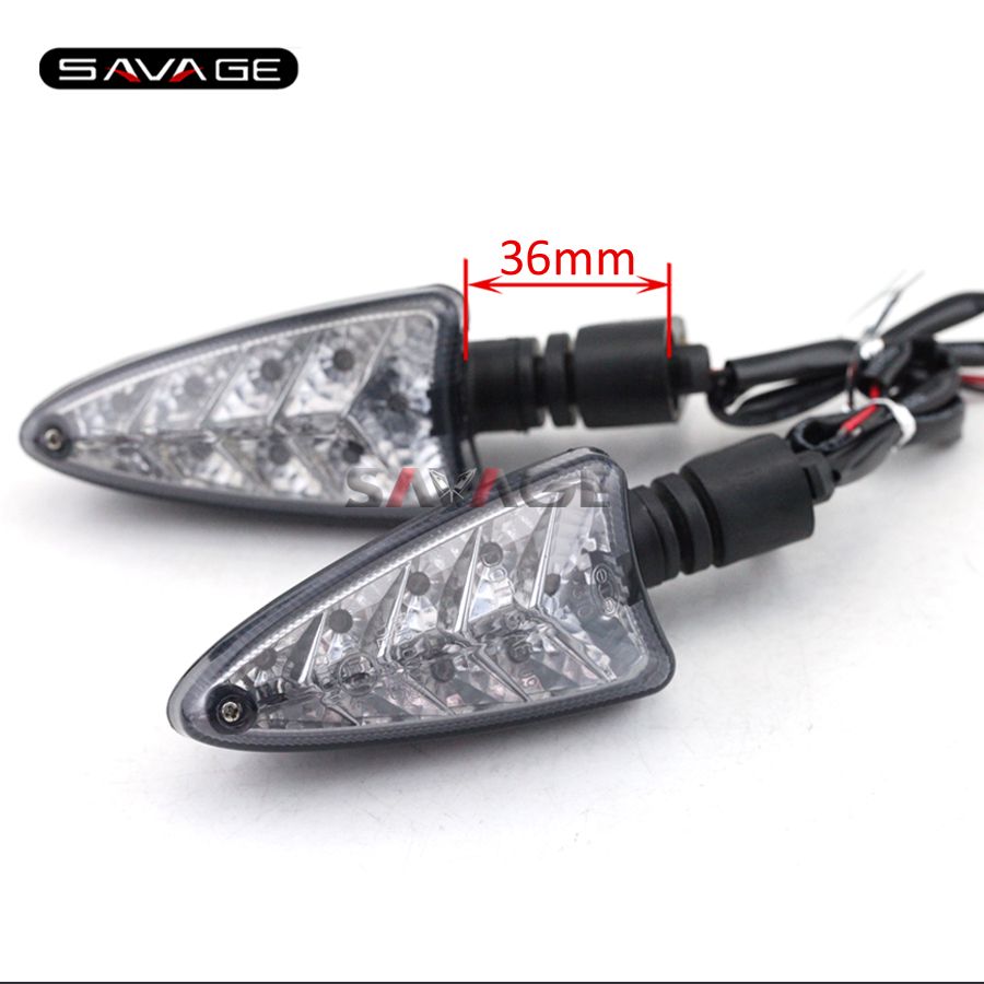 Fanuse per Triumph Tiger 800 XC 2011-2015 Tiger 1050 Accessori Moto Lampeggiatore Anteriore//Posteriore Indicatore Luminoso di Direzione