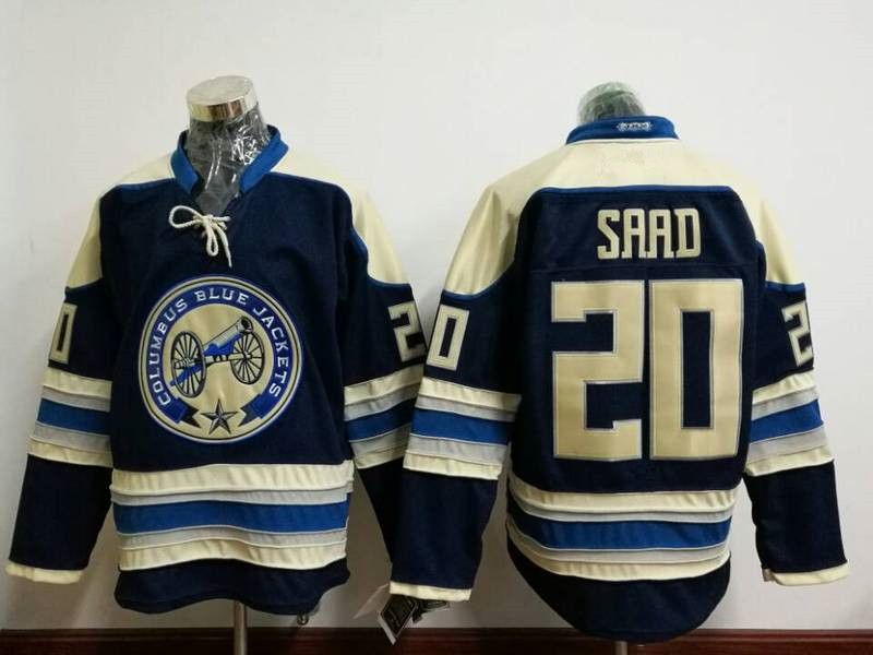 columbus blue jackets saad jersey