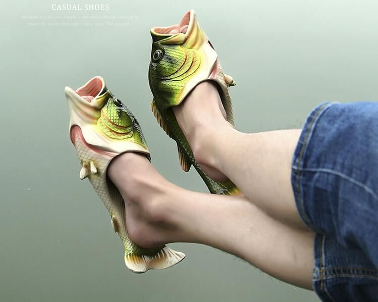 gucci fish sandals