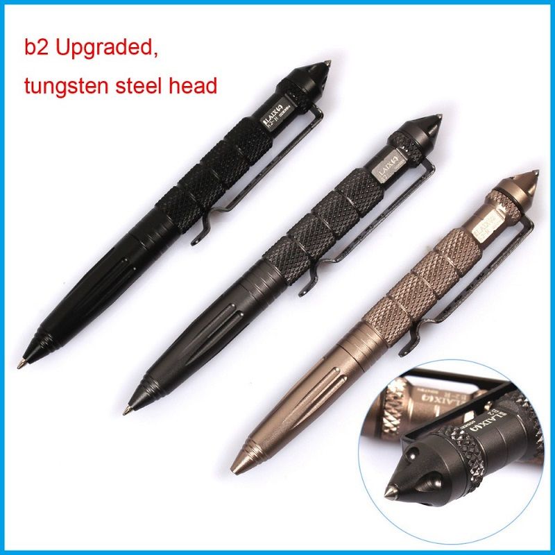 Wholesale B2W Outdoor Self Defense Tactical Pen Defence Tool Self