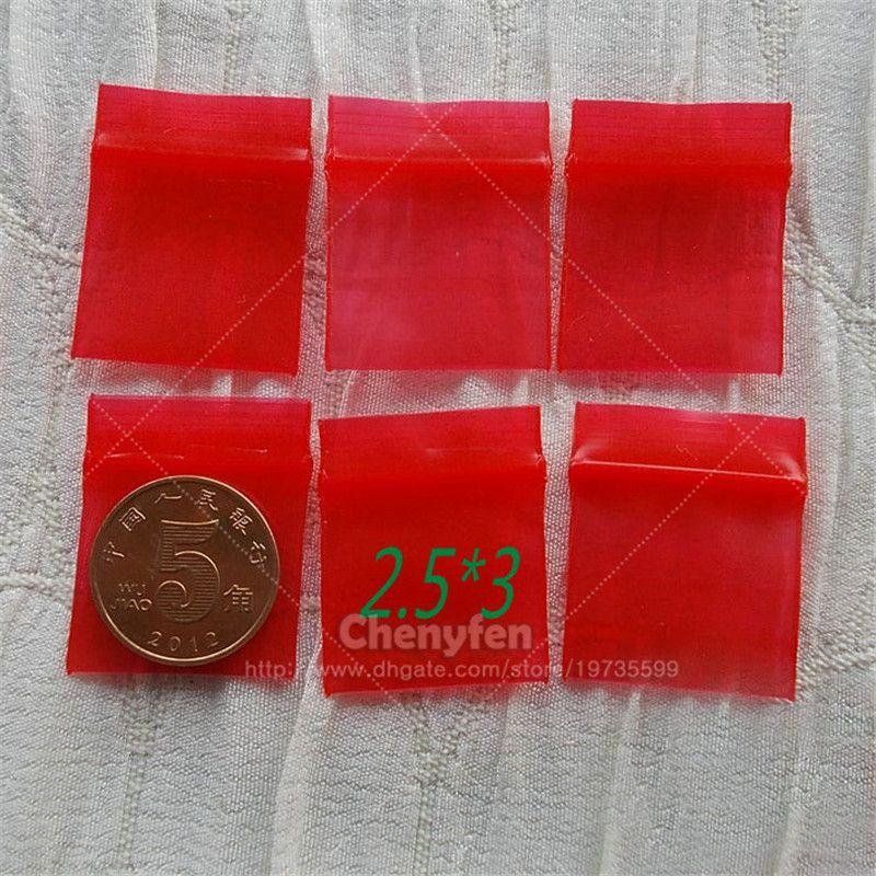tiny plastic bags