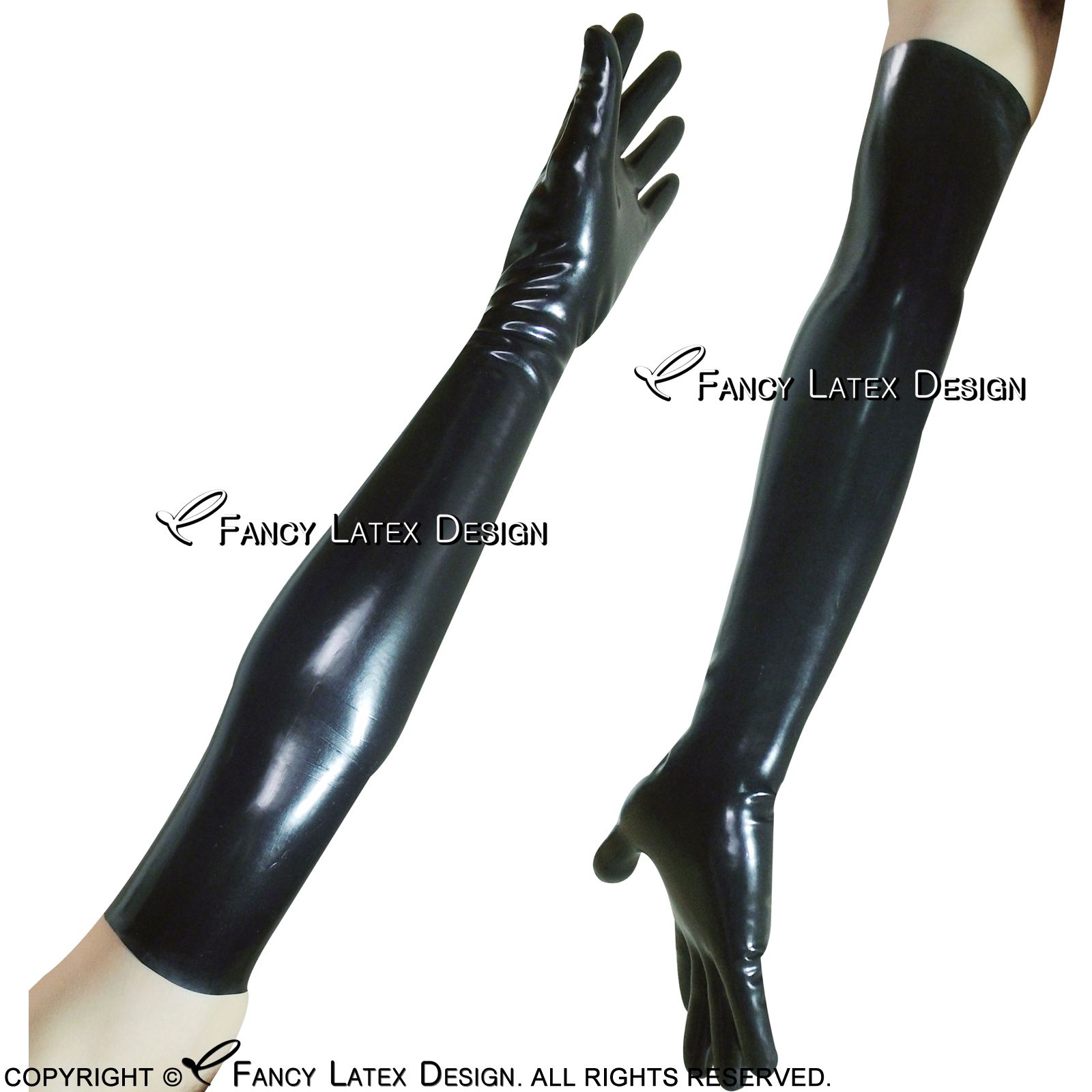 arm length latex gloves