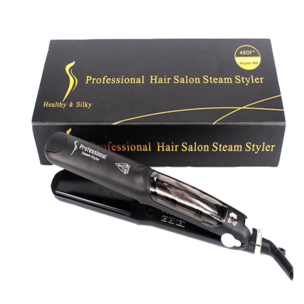 ceramic steam hair straightener