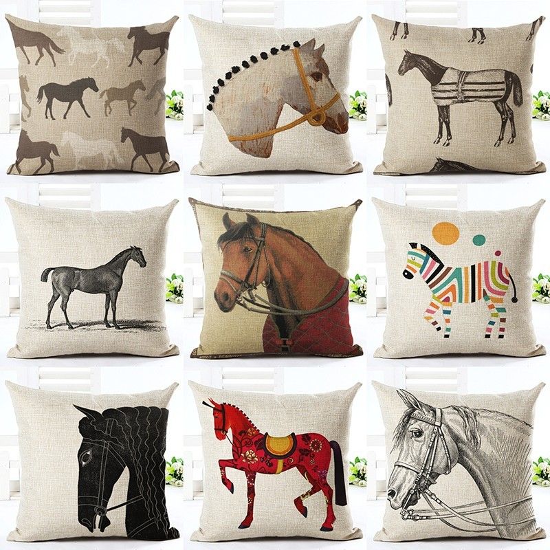 horse pillow case