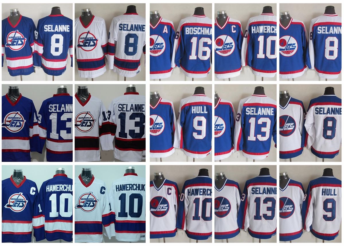 teemu selanne winnipeg jets jersey