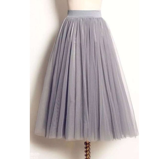 maxi mesh skirts
