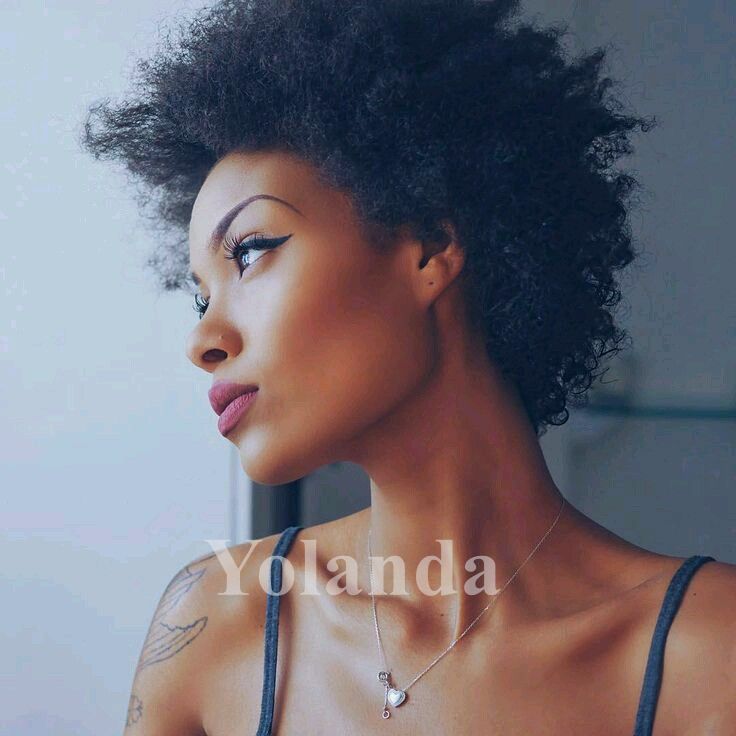 Tight Curly Short Human Hair Wigs For Black Women Lace Wig