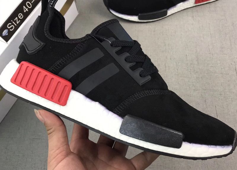 nmd suede black