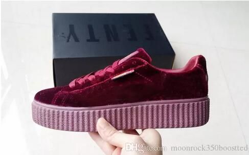 velvet tennis shoes