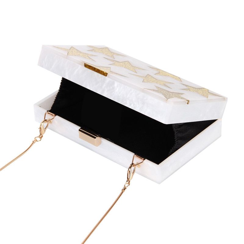 hard case clutch bag