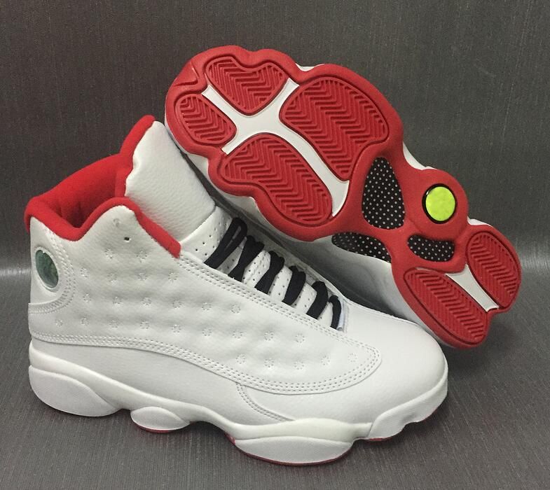 white red retro 13
