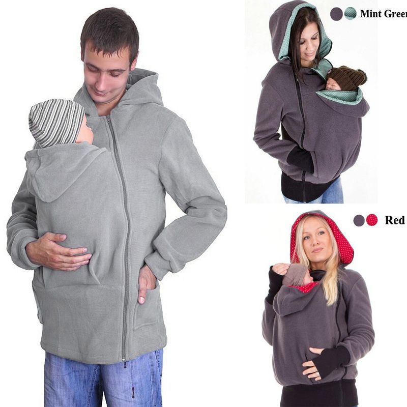 manteau avec porte bebe