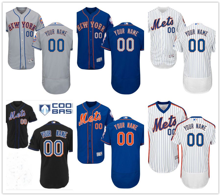 mets custom jersey