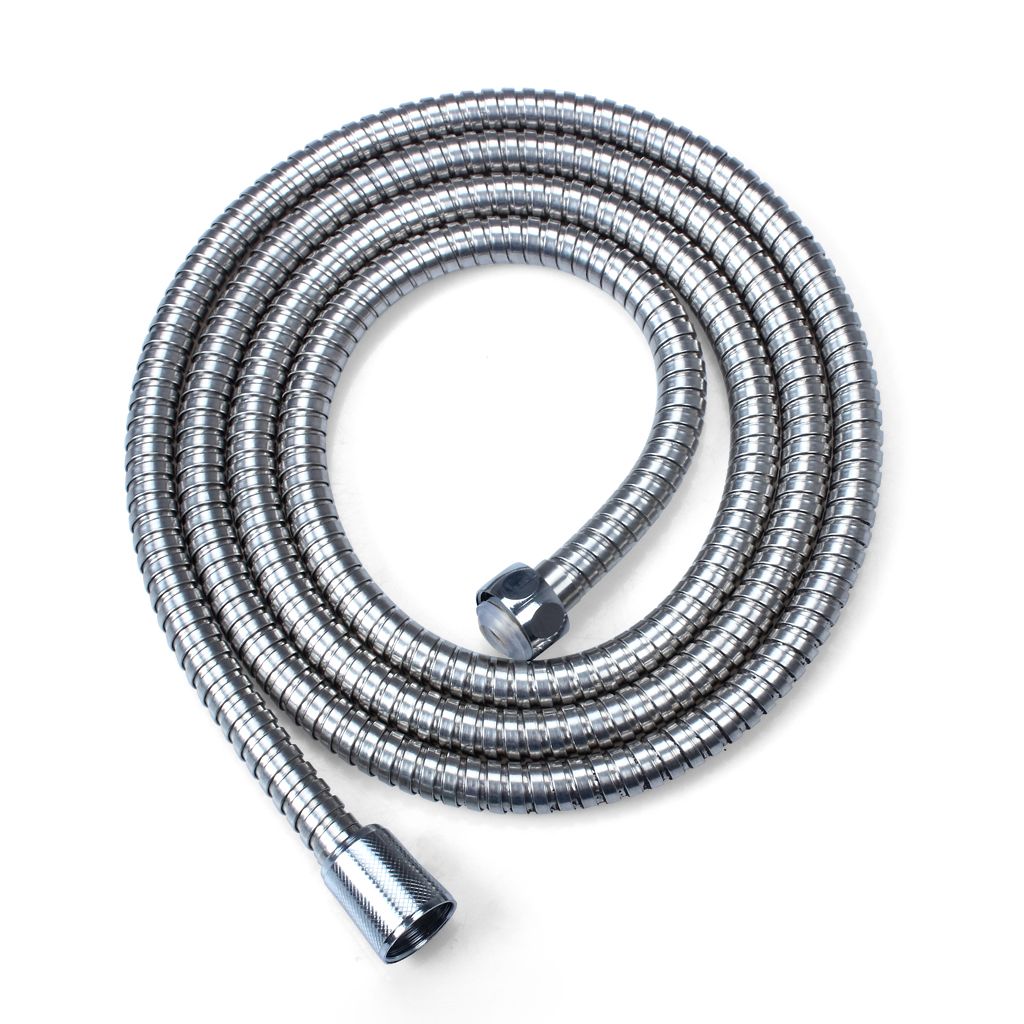 3 m Flexible Stainless Steel Chrome Standard Shower Head Bathroom Hose Pipe